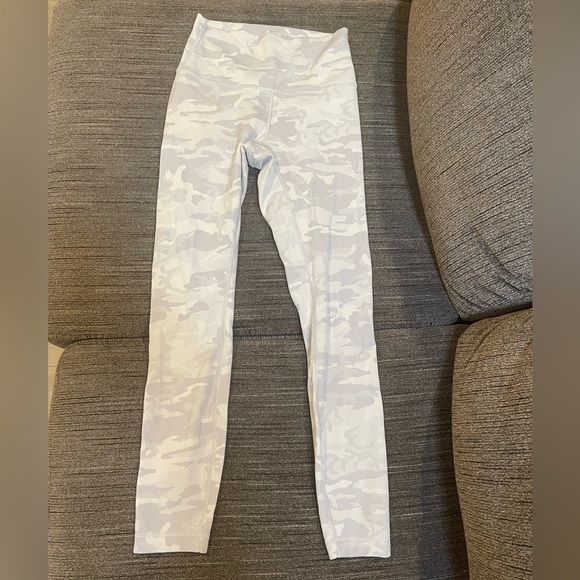 White Camo Lululemon Leggings - Picture 2 of 6